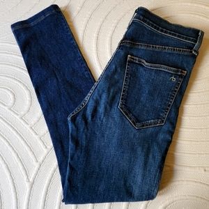 Rag & Bone High Rise Skinny Jeans 28